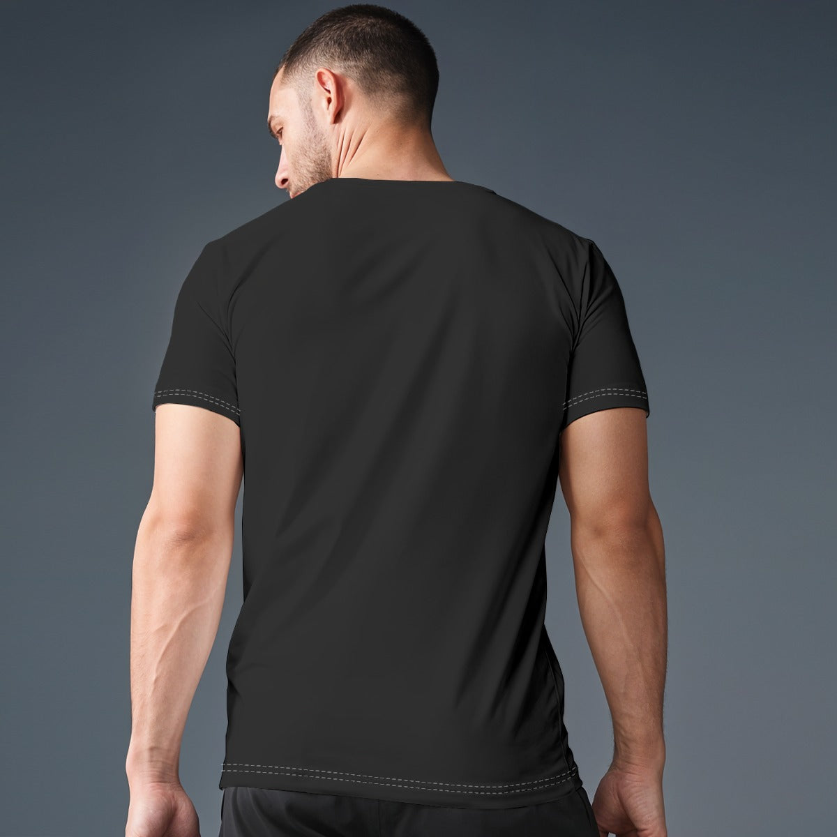 Waves Black Performance T-shirt