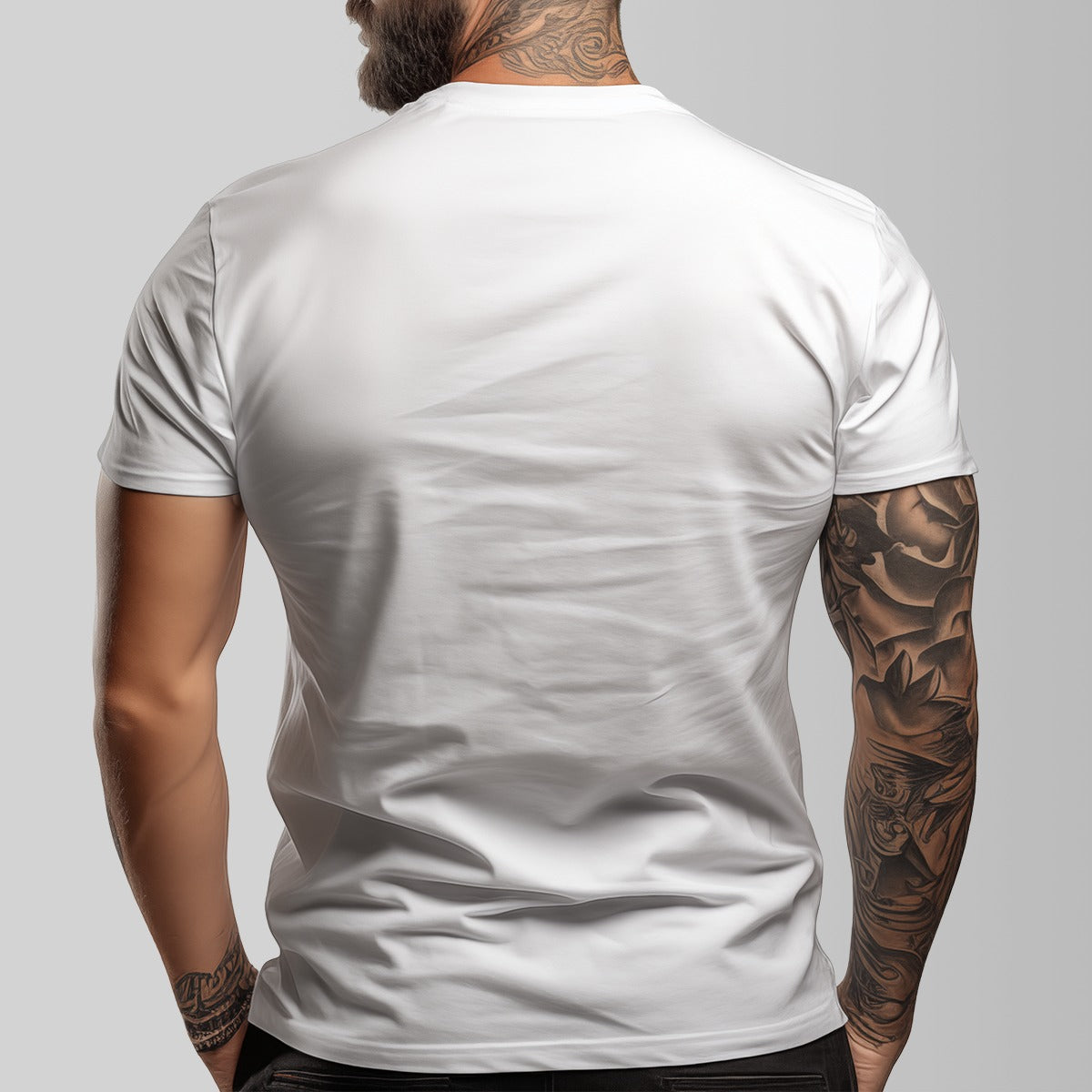 Wave All-Over Print Men’s O-Neck T-Shirt  Casual Breathable Short Sleeve