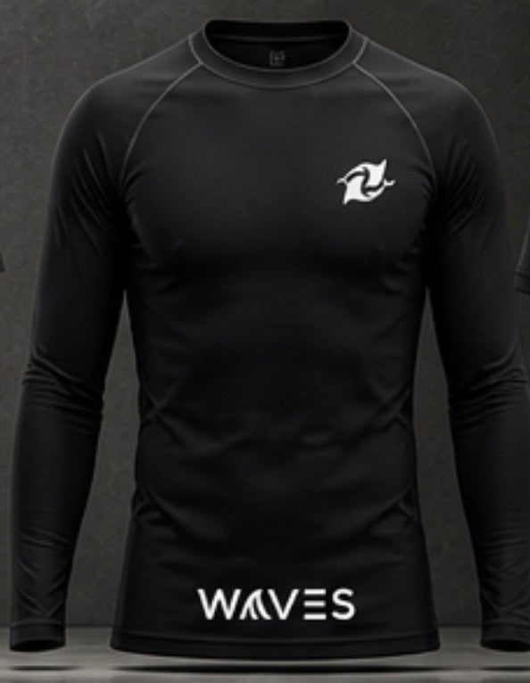 WAVES Long Sleeve Rash Guard
