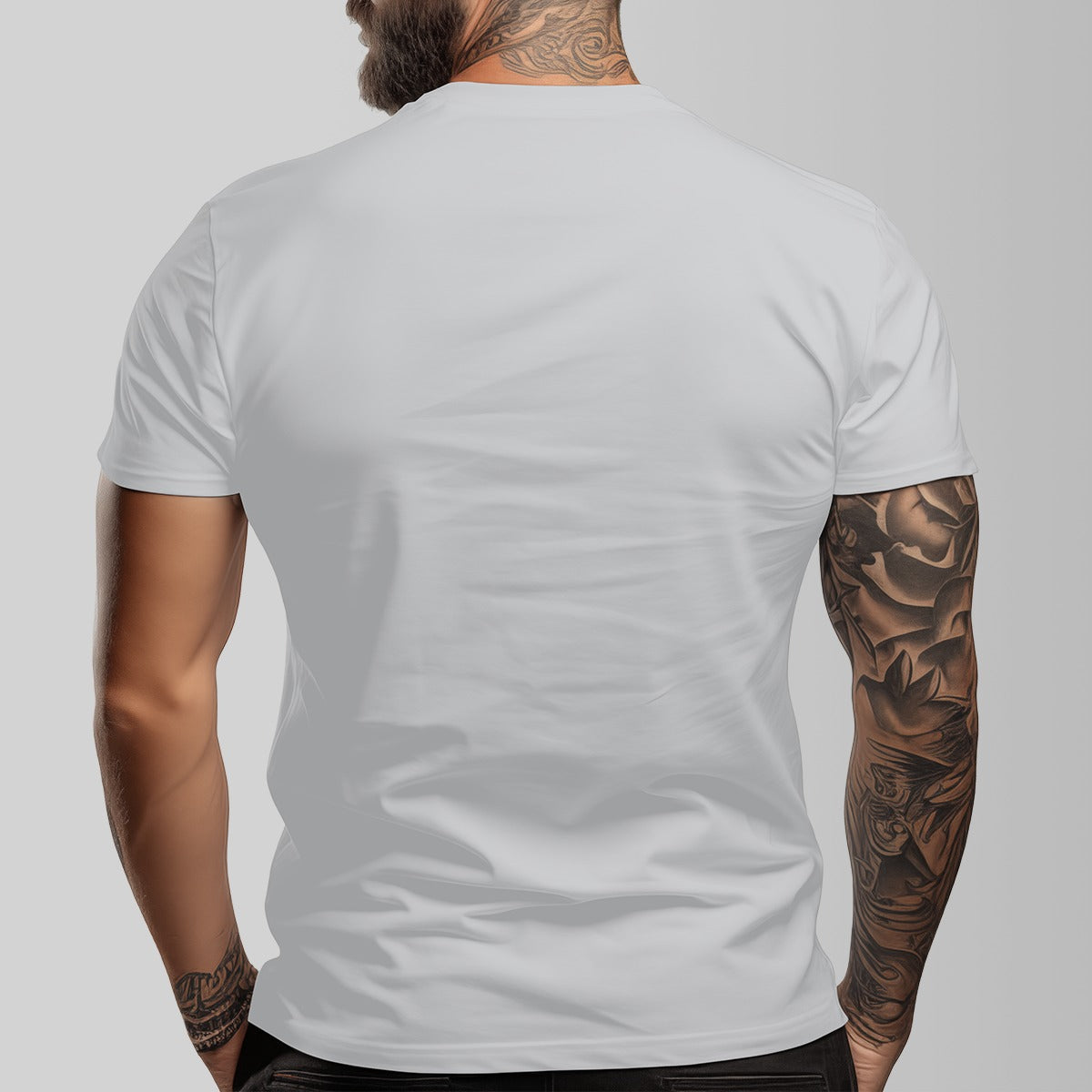 Wave All-Over Print Men’s O-Neck T-Shirt  Casual Breathable Short Sleeve