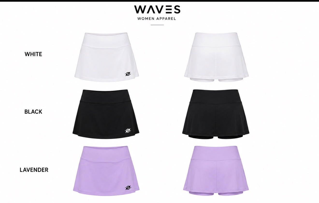 WAVES Tennis Skirt