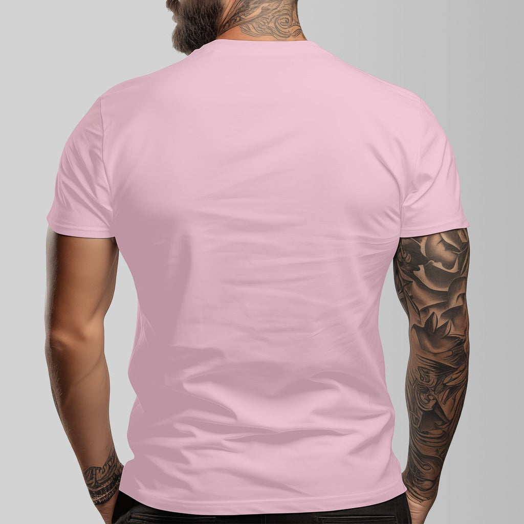 Wave All-Over Print Men’s O-Neck T-Shirt  Casual Breathable Short Sleeve